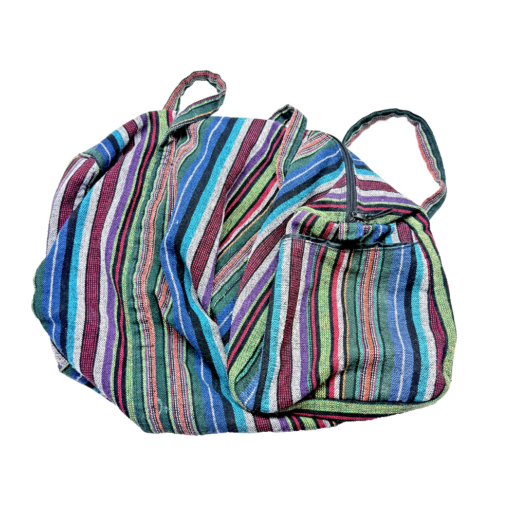 Parcel Striped Multicolor Tote Bag - Picture 5 of 7